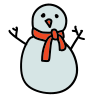 snowman face website logo img-block